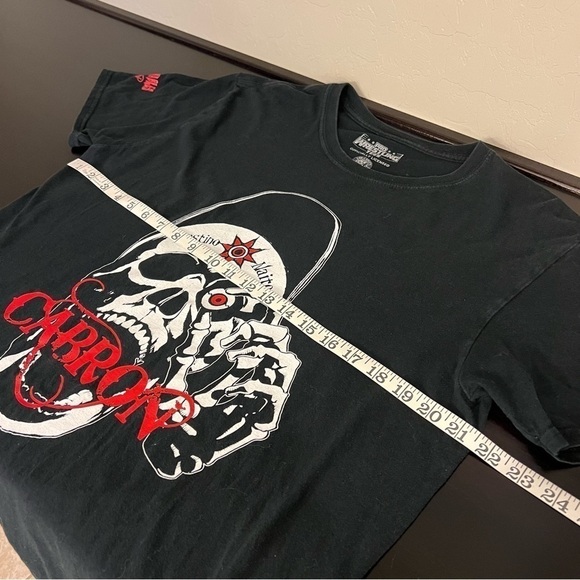 Pro Wrestling Tees Cabron skull graphic, black, 100% Cotton, size L - Picture 7 of 7